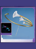 Robin Cosplay Halo Game Honkai Star Rail HSR Headwear Headband Shine Headclips Halloween Party Fancy Stage Performance Props
