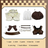 Eris Greyrat Cosplay Costume Anime Women Man Cosplay Alice Cloak Clothes Cat Ear Anime Full Outfit For Halloween Comic Con XS-XL