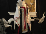 I Became a God in the Infinite Game Ancient Style Hanfu Halloween Uniform Carnival Party Play Role Clothes