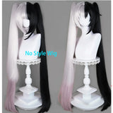[Styled Wig]New Spark Sparxie Cosplay Wig Game HSR Women Long Ponytails White Mixed Black Heat Resistant Synthetic Hair Anime