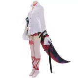 【In Stock】Shinku Cosplay Costume Game Neverness To Everness Women White Shirt Headwear Tail Full Set Halloween Party Outfits