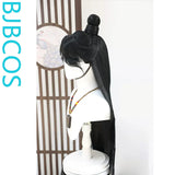 [Styled Wig]WHERE WINDS MEET Shen Yilun Lace Front Wig Ancient Style Versatile Male COS Style Wig Set