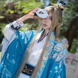 The Moonlit Oath Cos Yuze Ancient Style Hanfu Halloween Uniform Carnival Party Play Role Clothes