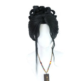 [Styled Wig]WHERE WINDS MEET Han Auntie's COS Hairy Girl Style Wig Set with Lace Front Wig