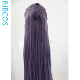 [Styled Wig]Ancient Style Universal Cosplay Wig Game Women Men Long Full Lace Hand Hook Purple Hair Halloween Party Wig