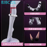 Noi Komazawa Cosplay Costume Cosmic Princess Kaguya! Men Dress Kimono Maid Noi Komazawa Ears Tail Horns Cosplay