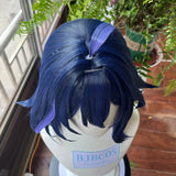 [Styled] Seele Cosplay Wig Honkai Star Rail Hair 73cm Long Blue Black Purple Wigs Heat Resistant Synthetic Hair Halloween