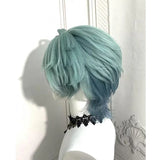 [Styled Wig]‌Genshin Impact ‌Lohen‌ Cosplay Halloween Carnival Party Play Role Cosplay Wig High Heat Resistant