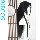 [Styled Wig]WHERE WINDS MEET Shao Dong Jia Female Edition Lace Front Wig COS Hairy Girl Style Wig Set