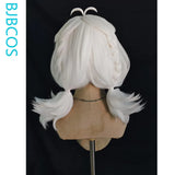 [Styled Wig]‌Dracaene Sunbringer Cosplay Wig Game Zenless Zone Zero ZZZ Women Grey Hair 48CM Anime Halloween Carnival Role Play