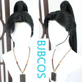 [Styled Wig]WHERE WINDS MEET Shao Dong Jia Female Edition Lace Front Wig COS Hairy Girl Style Wig Set