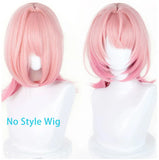 [Styled Wig] Short Pink Cosplay Wig Zenless Zone Zero Remielle Dan Ramiel Style Heat Resistant Hair For Halloween Carnival Role