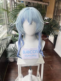 [Styled Wig]Wuthering Waves The Shorekeeper Cosplay Wig Blue Long Hair Heat Resistant Fiber Hair Halloween Party For Women Prop