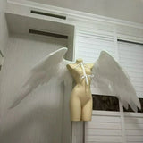 Yue Cosplay Wings Costume Yukito Tsukishiro Man Women Pearl Cotton Wings Prop  Halloween Christmas Decoration Party  Angel Wings