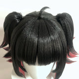 [Styled] Zenless Zone Zero Nangong Yu Cosplay Wig Anime Game Nangong Yu Hair Halloween Party Prop Rose Net Wigs