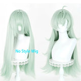 [Styled Wig]‌Oneiroi Cosplay Wig Game Neverness To Everness Women Light Green Long 85CM Hair Halloween Costume Party Props