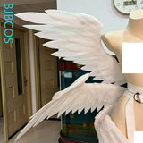 Versatile Six White Wings Cosplay Costume Women Men Pearl Cotton Six Wings Cosplay For Halloween Carnival Fancy Party Prop