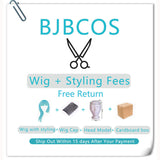 [Styled] Cosplay Wig Black Jiangyan Where Winds Meet Ancient Style Customized Cos Lace Wig for Halloween Party Performance