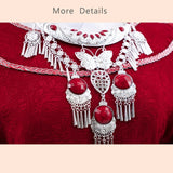 Anime Tian Guan Ci Fu Cosplay Hua Cheng Costume Heaven Official's Bless HuaCheng Red Costume Ghost King's Music Full Set Cosplay