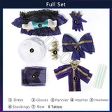 LOL Gwen Cosplay Costume League of Legends The Hallowed Seamstress Battle Lolita Dress Gorgeous