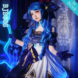 LOL Gwen Cosplay Costume League of Legends The Hallowed Seamstress Battle Lolita Dress Gorgeous