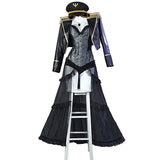 Anime My Dress-Up Darling Cosplay Kitagawa Marin Military Uniform Sexy Black Lobelia Neo Cosplay Leather