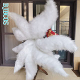 Custom Ahri Cosplay Costume Game League of Legends LOL Champion Ahri Nine Tails Wildd Riftt