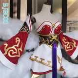 Custom Ahri Cosplay Costume Game League of Legends LOL Ahri Champion Nine Tails Wildd Riftt