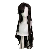 Anime Heaven Official's Blessing Cosplay Wig Hua Cheng Wig Curly Hair Tian Guan Ci Fu Huacheng Cosplay Hair For Men And Women