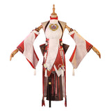 Genshin Impact Yae Miko Guuji Yae Cosplay Costume Cos Wigs Shoes Games Uniform Dress Outfits Halloween Costumes For Women