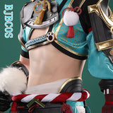 Game Genshin Impact Gorou Geo Bow Game Suit Battle Gorgeous Uniform Party Dress Cosplay Costume Halloween Men