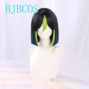 Game Genshin Impact Tighnari Cosplay Wig Halloween Dendro Sumeru Genshin Impact Tighnari Cosplay Hair