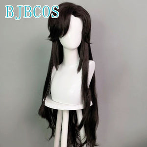 Anime Heaven Official's Blessing Cosplay Wig Hua Cheng Wig Curly Hair Tian Guan Ci Fu Huacheng Cosplay Hair For Men And Women