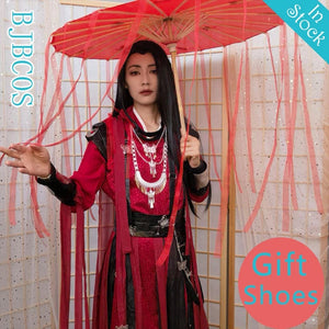 Tian Guan Ci Fu Cosplay Hua Cheng Costume Anime Heaven Official's Bless HuaCheng Red Costume For Men And Women Chinese Cosplay
