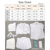 Tian Guan Ci Fu Xie Lian Cosplay Costume Heaven Official's Bless White Cos For Men And Women Chinese Anime